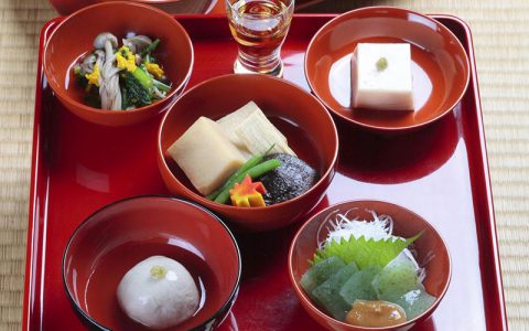 Shojin Buddhist Cuisine (Gyokusyoin)