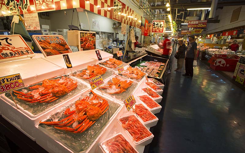 Nihonkai Sakana Machi Seafood Market