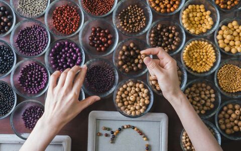 Rare Wood Beads Bijoux